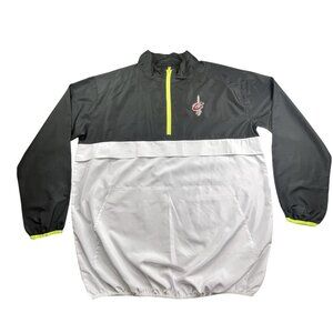Clevland Cavaliers Windbreaker Mens XL Black/White North & Acrux Light Jacket
